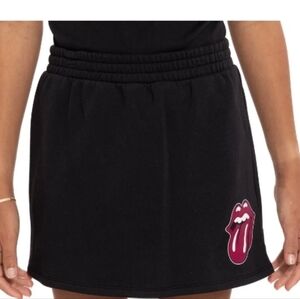 The Rolling Stones Girls Fleece Skort 1